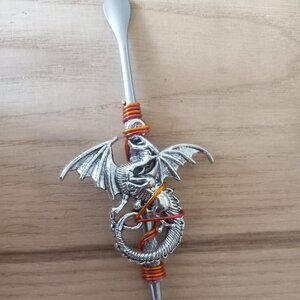 Dragon Wax Carving Tool, Dab Tool, Dabber Dabbing Wand, Handmade Wire Wrapped W…